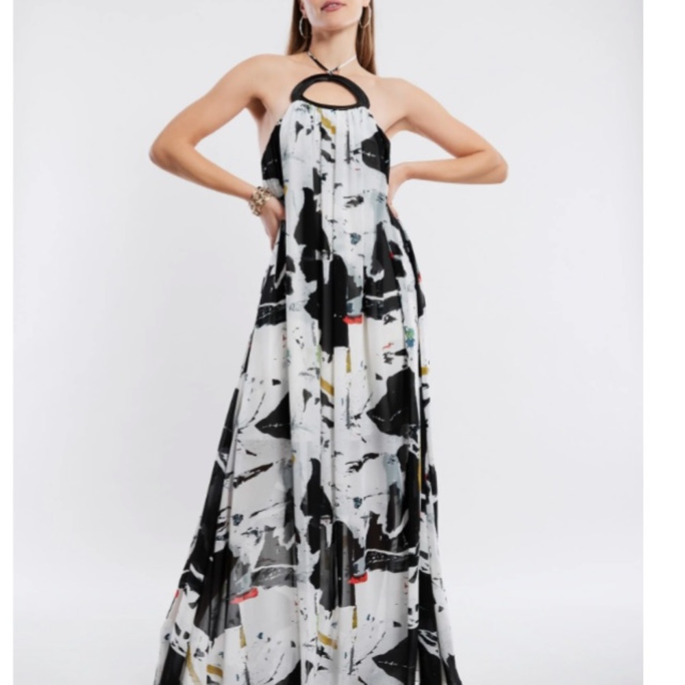 Brand new BCBG Callia Halter Dress Gown